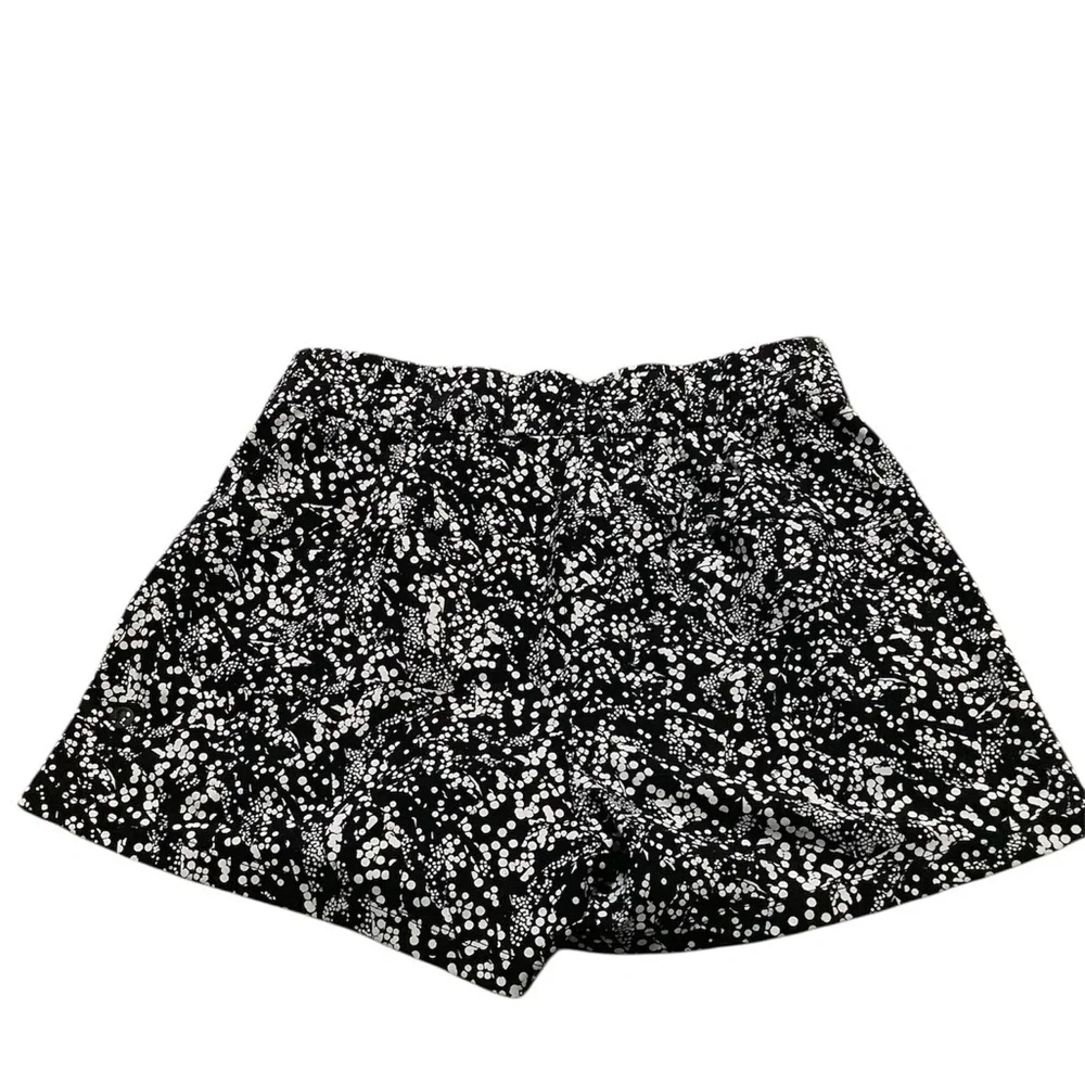 lululemon athletica Black and White Patterned Athletic Shorts